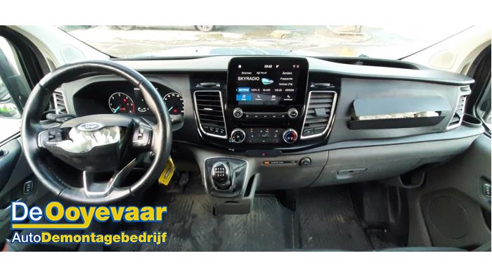 Ford Transit Custom 2.0 TDCi 16V Eco Blue 130 Sloopvoertuig (2019, Grijs)