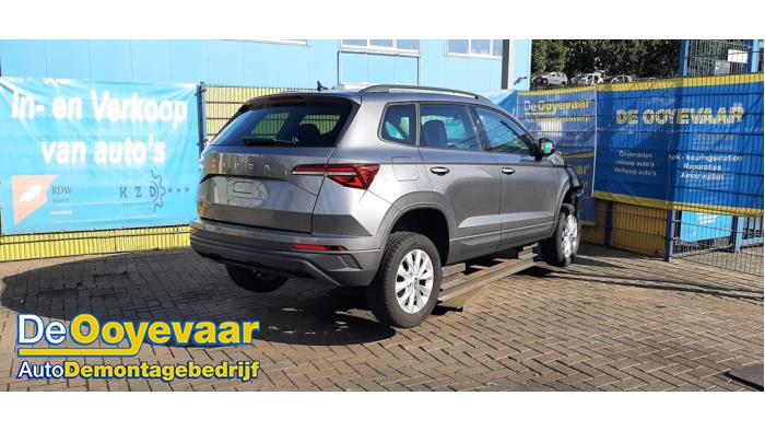 Skoda Karoq 1.0 TSI 12V Sloopvoertuig (2024, Grijs)