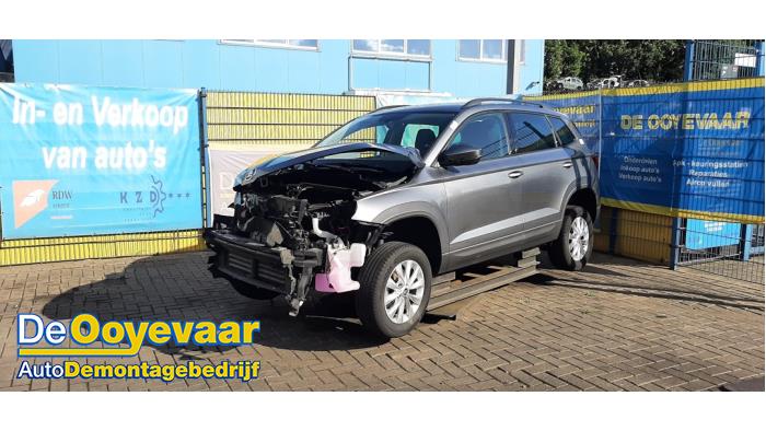 Skoda Karoq 1.0 TSI 12V Sloopvoertuig (2024, Grijs)
