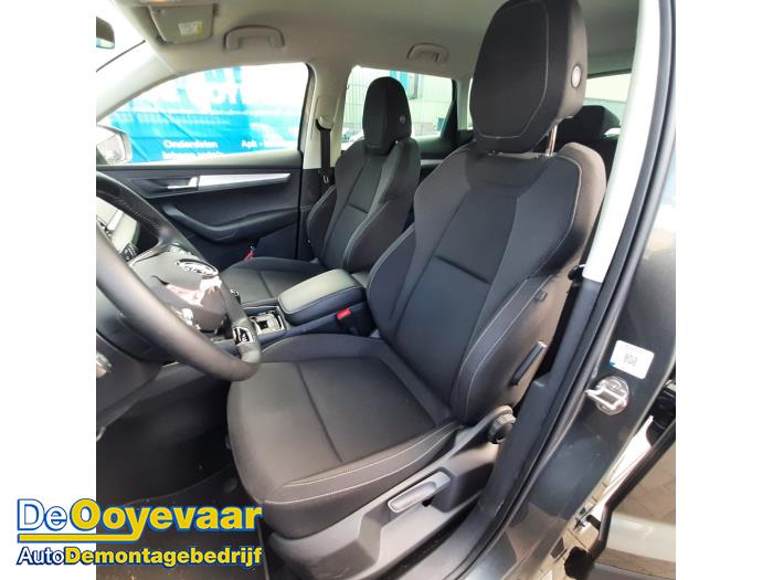 Skoda Karoq 1.0 TSI 12V Sloopvoertuig (2024, Grijs)