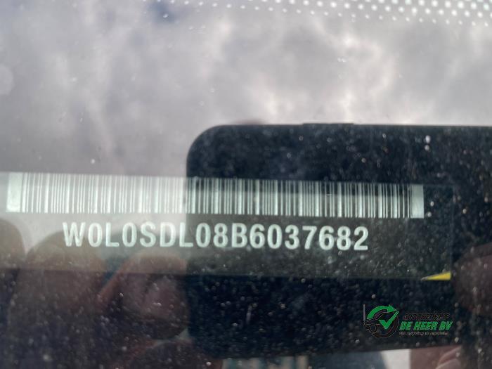 Opel Corsa D 1.2 16V Sloopvoertuig (2011, Geel)