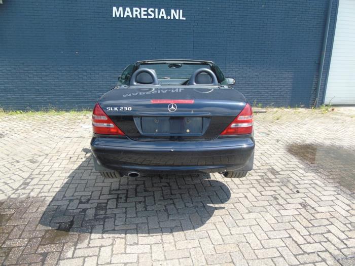 Mercedes SLK 2.3 230 K 16V Sloopvoertuig (2001, Zwart)
