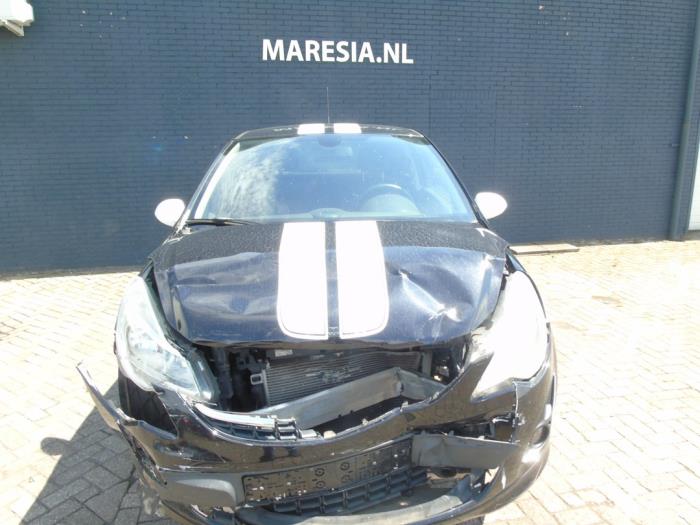 Opel Corsa D 1.4 Euro 5 Sloopvoertuig (2011, Zwart)