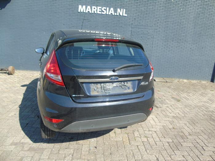 Ford Fiesta 6 1.25 16V Sloopvoertuig (2010, Zwart)