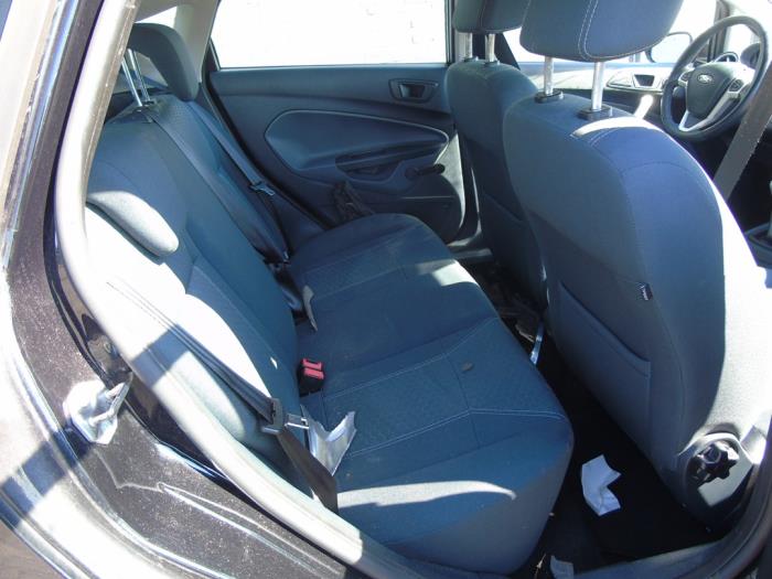 Ford Fiesta 6 1.25 16V Sloopvoertuig (2010, Zwart)