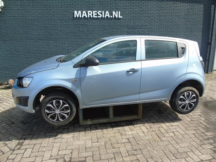 Chevrolet Aveo 1.2 16V Sloopvoertuig (2013, Licht, Blauw)
