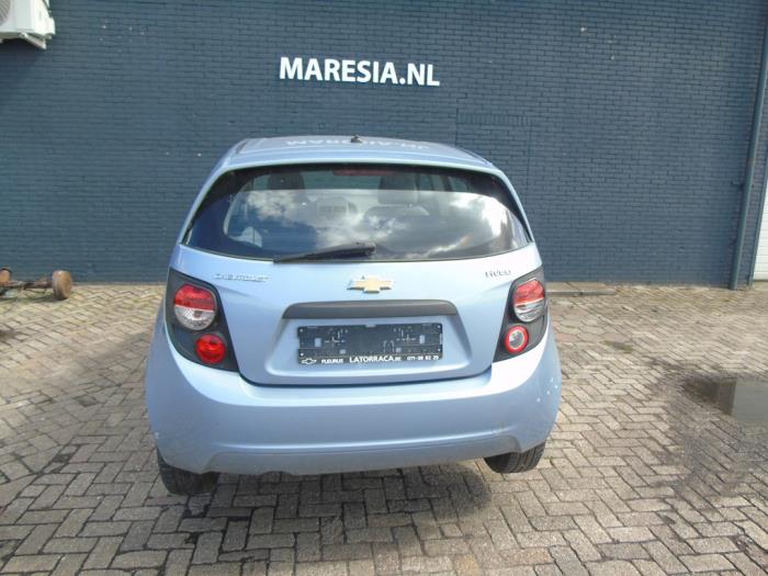Chevrolet Aveo 1.2 16V Sloopvoertuig (2013, Licht, Blauw)