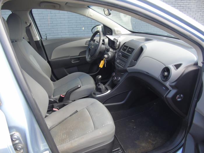 Chevrolet Aveo 1.2 16V Sloopvoertuig (2013, Licht, Blauw)