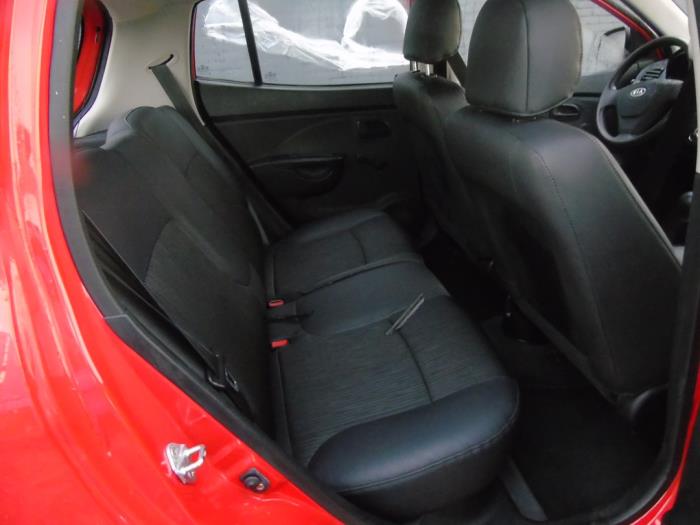 Kia Picanto 1.0 12V Sloopvoertuig (2008, Rood)