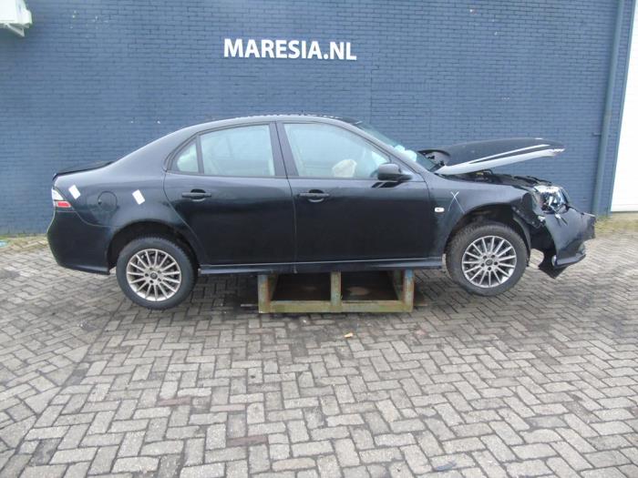 Saab 9-3 II Sport Sedan 1.8t 16V Sloopvoertuig (2009, Zwart)