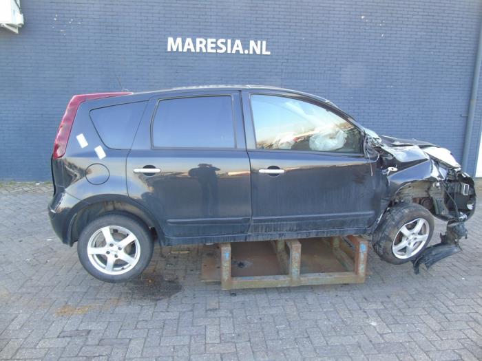 Nissan Note 1.4 16V Sloopvoertuig (2010, Donker, Zwart)