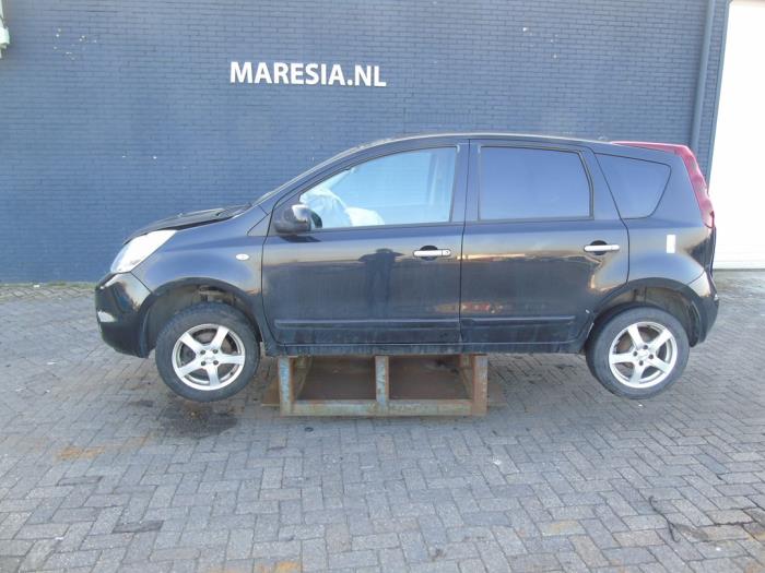 Nissan Note 1.4 16V Sloopvoertuig (2010, Donker, Zwart)