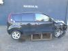 Nissan Note 1.4 16V Sloopvoertuig (2010, Donker, Zwart)
