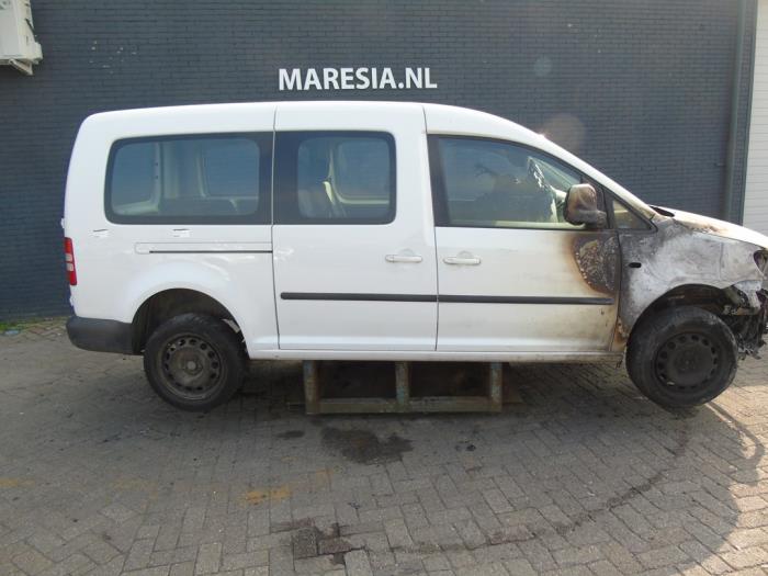 Volkswagen Caddy Combi III 1.6 TDI 16V Sloopvoertuig (2011, Candy White)
