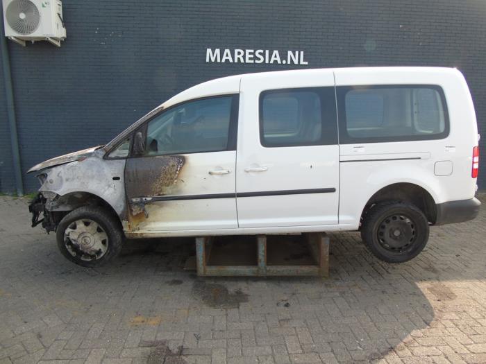 Volkswagen Caddy Combi III 1.6 TDI 16V Sloopvoertuig (2011, Candy White)