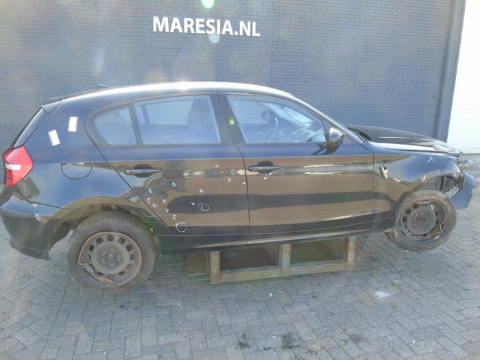BMW 1 serie 116i 1.6 16V Sloopvoertuig (2008, Zwart)