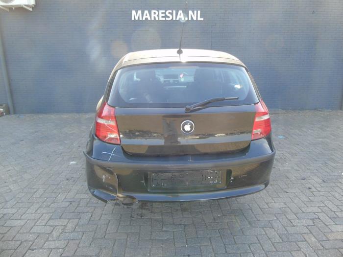 BMW 1 serie 116i 1.6 16V Sloopvoertuig (2008, Zwart)