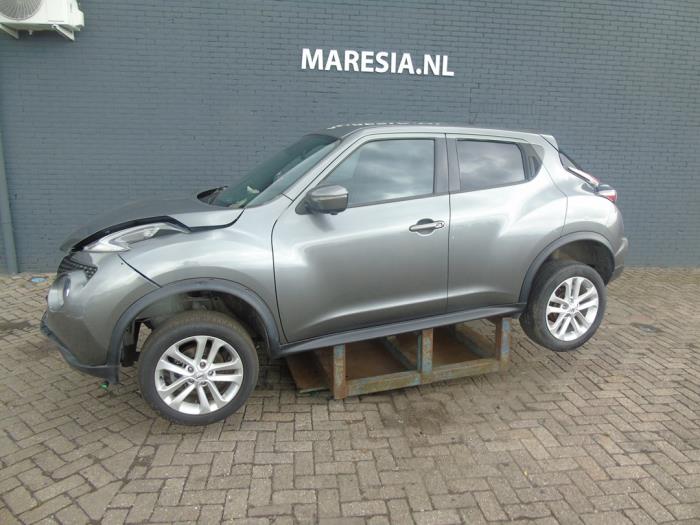 Nissan Juke 1.2 DIG-T 16V Sloopvoertuig (2017, Grijs)
