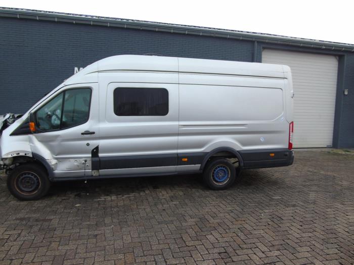 Ford Transit 2.0 TDCi 16V Eco Blue 130 RWD Sloopvoertuig (2019, Grijs)
