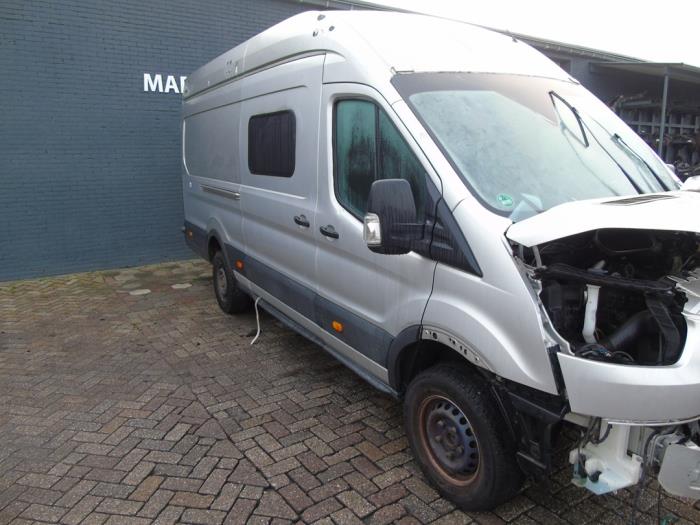 Ford Transit 2.0 TDCi 16V Eco Blue 130 RWD Sloopvoertuig (2019, Grijs)