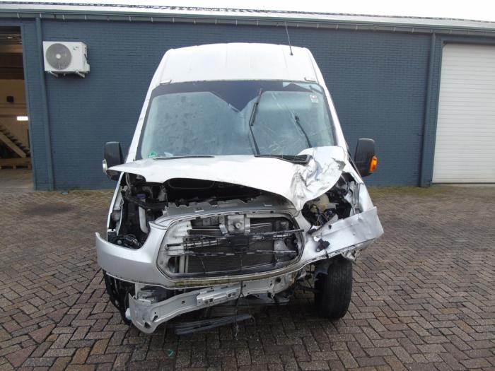 Ford Transit 2.0 TDCi 16V Eco Blue 130 RWD Sloopvoertuig (2019, Grijs)