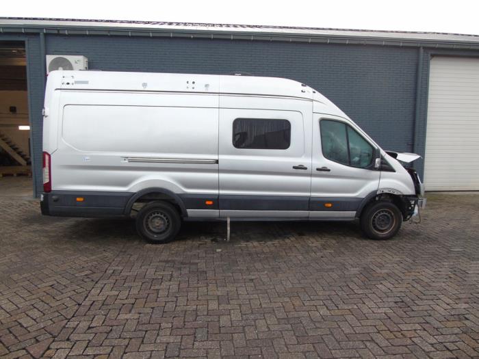 Ford Transit 2.0 TDCi 16V Eco Blue 130 RWD Sloopvoertuig (2019, Grijs)