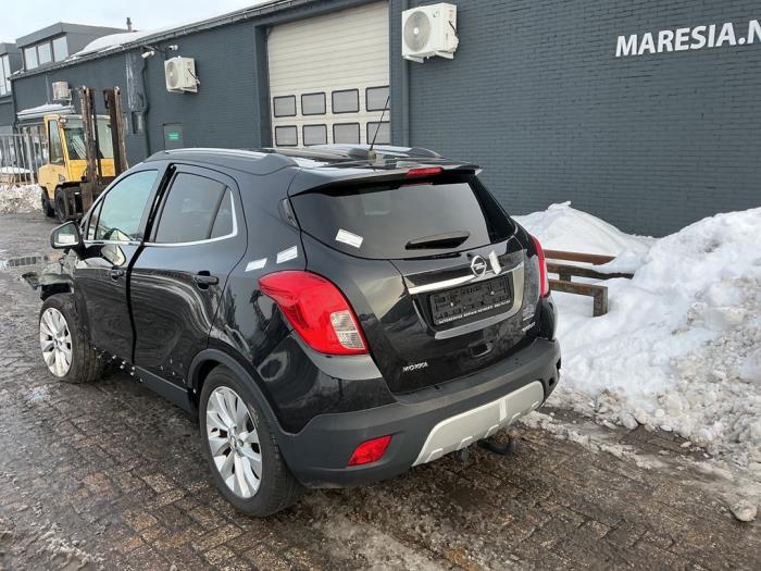 Opel Mokka/Mokka X 1.6 CDTI 16V 4x2 Sloopvoertuig (2016, Donker, Zwart)