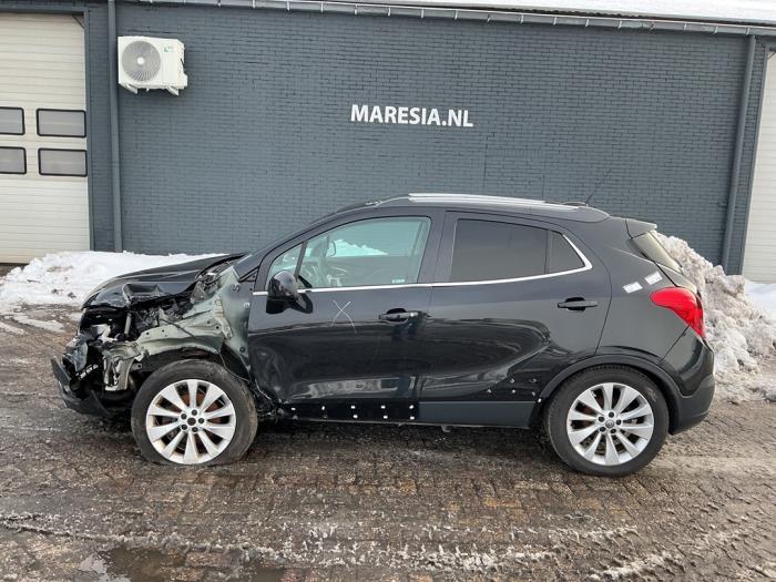 Opel Mokka/Mokka X 1.6 CDTI 16V 4x2 Sloopvoertuig (2016, Donker, Zwart)