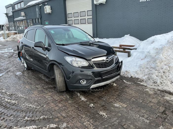 Opel Mokka/Mokka X 1.6 CDTI 16V 4x2 Sloopvoertuig (2016, Donker, Zwart)