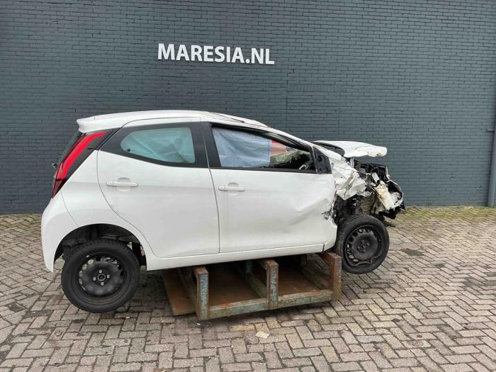 Toyota Aygo 1.0 12V VVT-i Sloopvoertuig (2018, Wit)