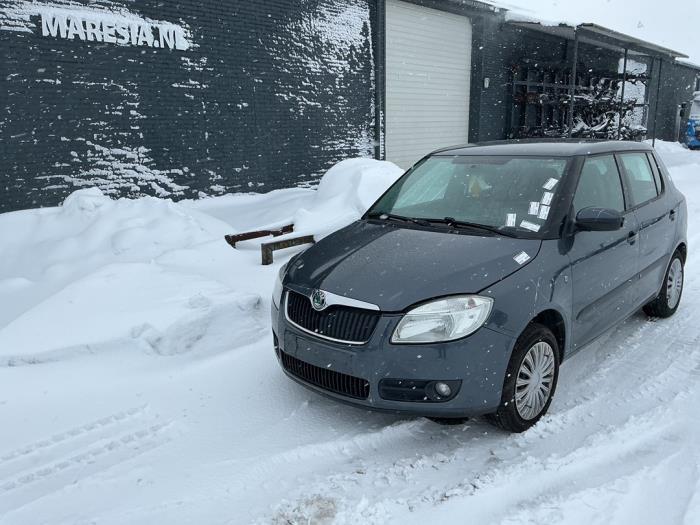 Skoda Fabia II 1.4 TDI 80 Sloopvoertuig (2008, Grijs)