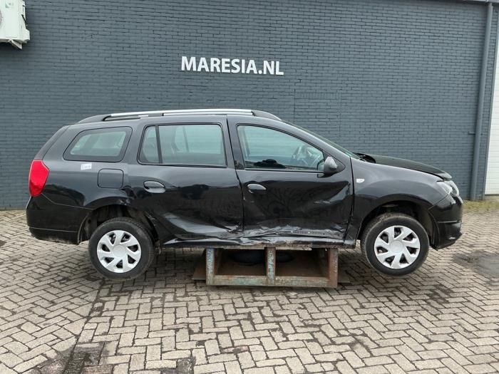 Dacia Logan MCV II/III/Sandero Wagon 0.9 TCE 12V LPG Sloopvoertuig (2016, Zwart)
