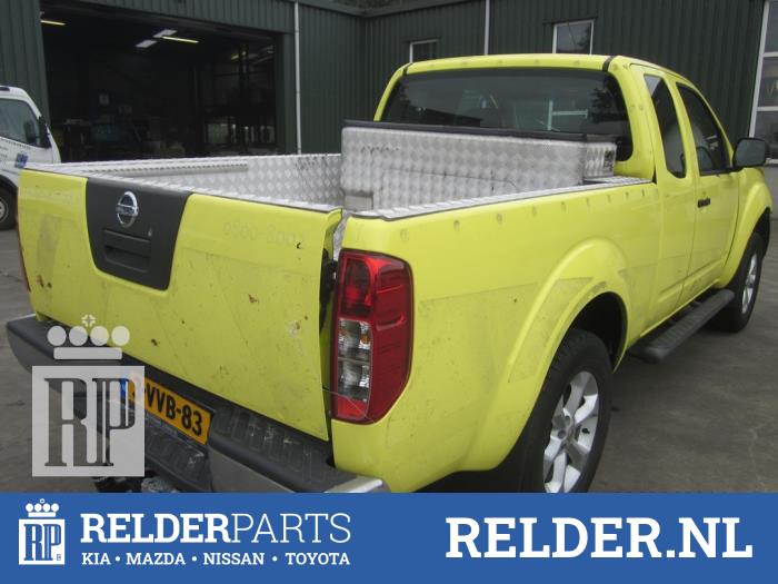 Nissan Navara 2.5 dCi 16V 4x4 Sloopvoertuig (2012, Geel)