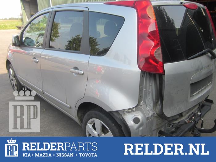 Nissan Note 1.6 16V Sloopvoertuig (2007, Grijs)