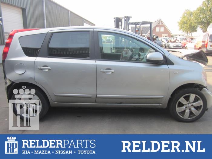 Nissan Note 1.6 16V Sloopvoertuig (2007, Grijs)