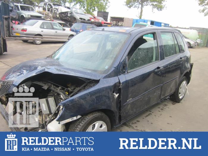 Mazda 2 1.4 16V Sloopvoertuig (2006, Blauw)