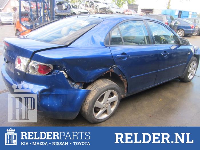 Mazda 6 Sport 2.0 CiDT 16V Sloopvoertuig (2003, Blauw)