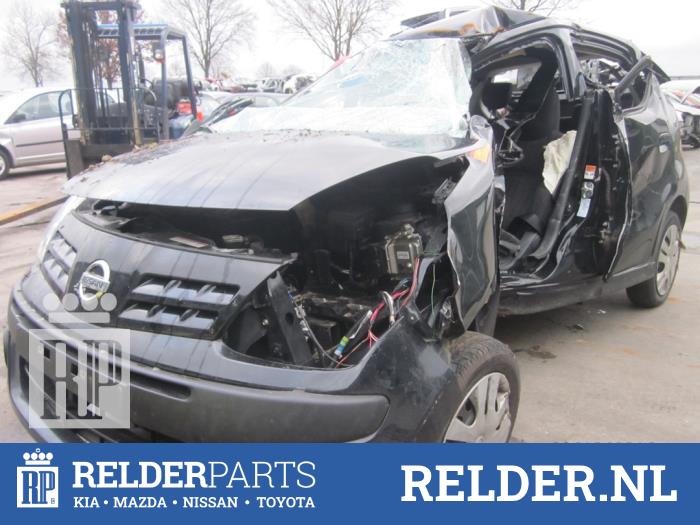 Nissan Pixo 1.0 12V Sloopvoertuig (2011, Zwart, Champagne)