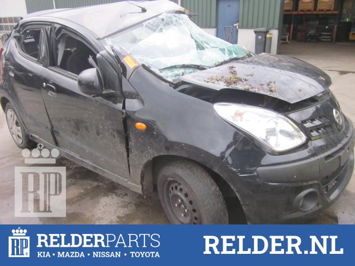 Nissan Pixo 1.0 12V Sloopvoertuig (2011, Zwart, Champagne)