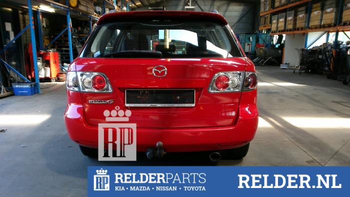 Mazda 6 Sportbreak 2.3i 16V X-Drive Sloopvoertuig (2003, Rood)