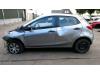 Mazda 2 1.4 CDVi 16V Sloopvoertuig (2010, Grijs)