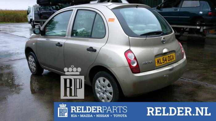 Nissan Micra 1.2 16V Sloopvoertuig (2004, Goud)