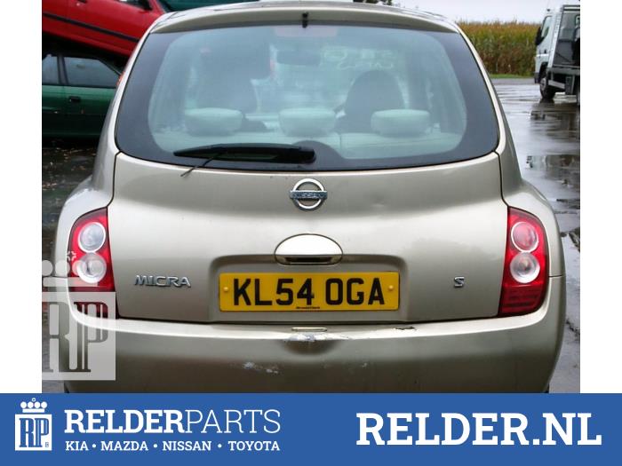 Nissan Micra 1.2 16V Sloopvoertuig (2004, Goud)