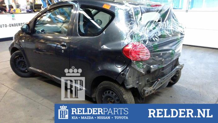 Toyota Aygo 1.0 12V VVT-i Sloopvoertuig (2007, Grijs)