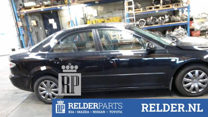 Mazda 6 2.0i 16V Sloopvoertuig (2003, Zwart)