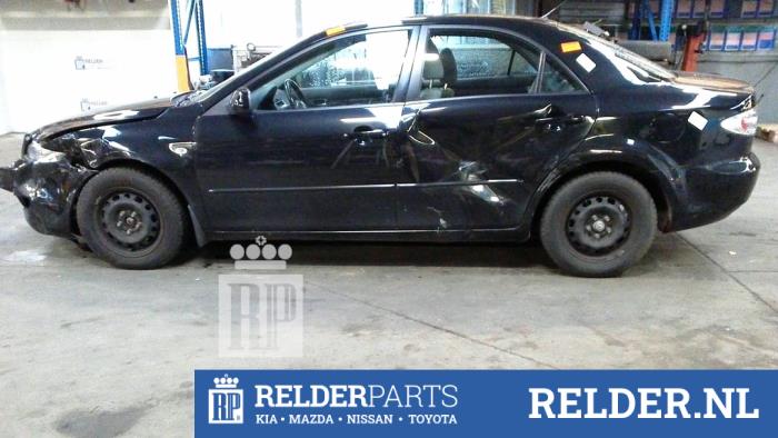 Mazda 6 2.0i 16V Sloopvoertuig (2003, Zwart)