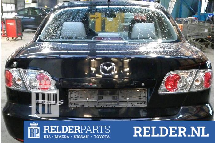 Mazda 6 2.0i 16V Sloopvoertuig (2003, Zwart)