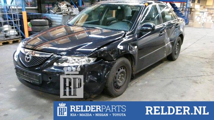 Mazda 6 2.0i 16V Sloopvoertuig (2003, Zwart)