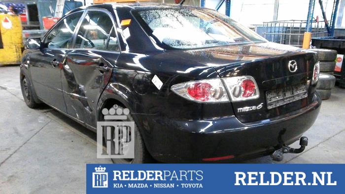 Mazda 6 2.0i 16V Sloopvoertuig (2003, Zwart)