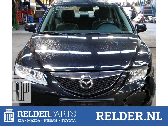 Mazda 6 2.0i 16V Sloopvoertuig (2003, Zwart)